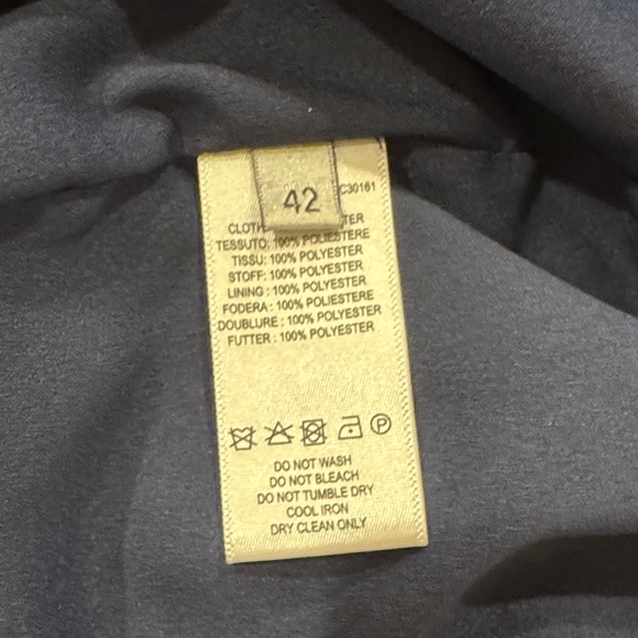 Paul Smith Navy Ruffle Sleeve Blouse - Picture 5 of 5